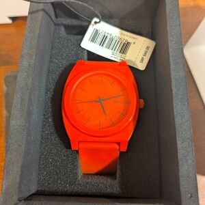 Nixon Time Teller P Neon Orange
